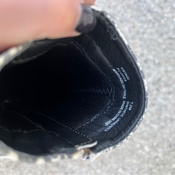 Steve Madden Snakeskin Boots - Picture 7 of 8